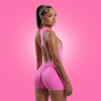Active Zip-Up Romper