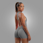 Active Zip-Up Romper